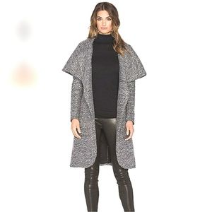 Zac Posen - Zac Posen Alisha Wool Coat In Moonston
